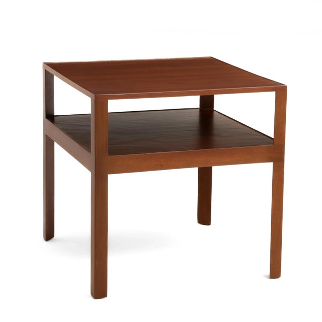 Mid-Century Modern Square Edward Wormley Dunbar Side End Center Table - Two Available For Sale - Image 3 of 17