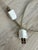Pair of Laurel Floor Lamps With Glass Side Table For Sale - Image 10 of 12