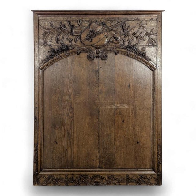 Oak Panel with Allegories of the Arts For Sale - Image 6 of 6