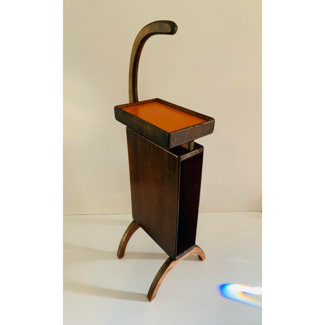 Antique Wood Telephone Phone Stand Table Storage Chairish