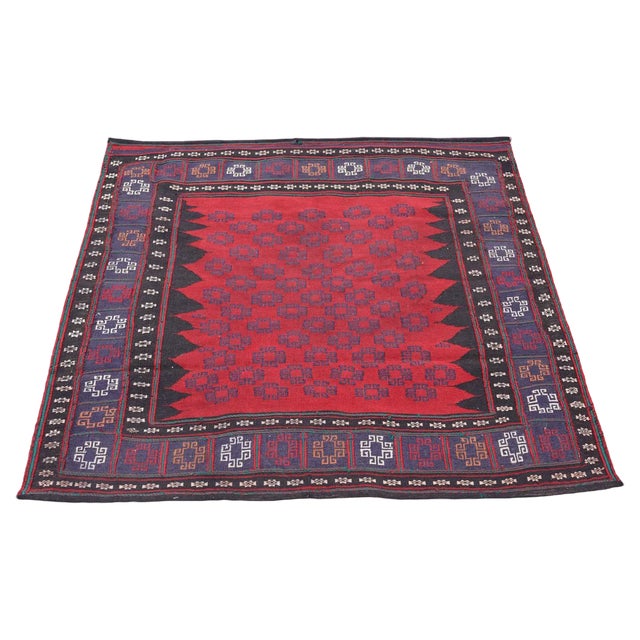 Vintage Handwoven Sofreh Kilim, 1920s For Sale