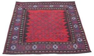 Vintage Handwoven Sofreh Kilim, 1920s