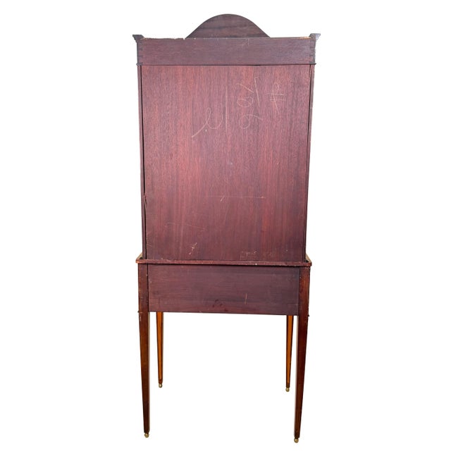 19th Century 19th Century Satinwood Display Cabinet attributed to Edwards & Roberts, 1890 For Sale - Image 5 of 18