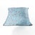 Vintage-Inspired Blue & Gray Damask Pillow For Sale - Image 4 of 10