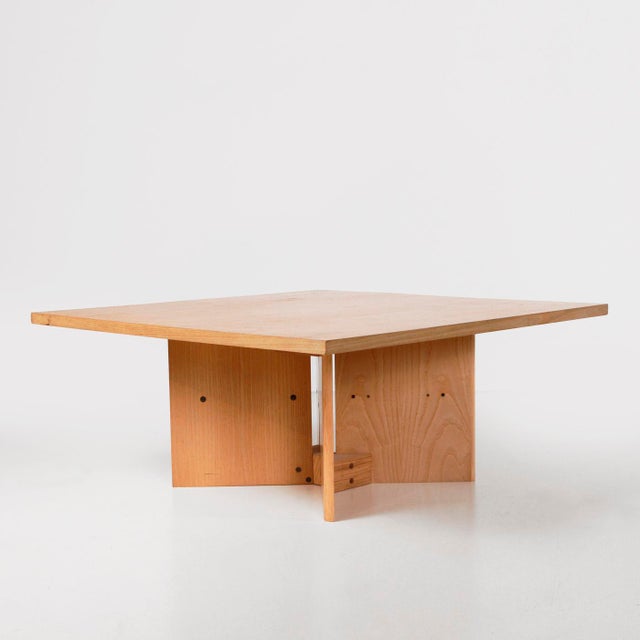 70s Wooden Coffee Table, 1970s For Sale - Image 9 of 9