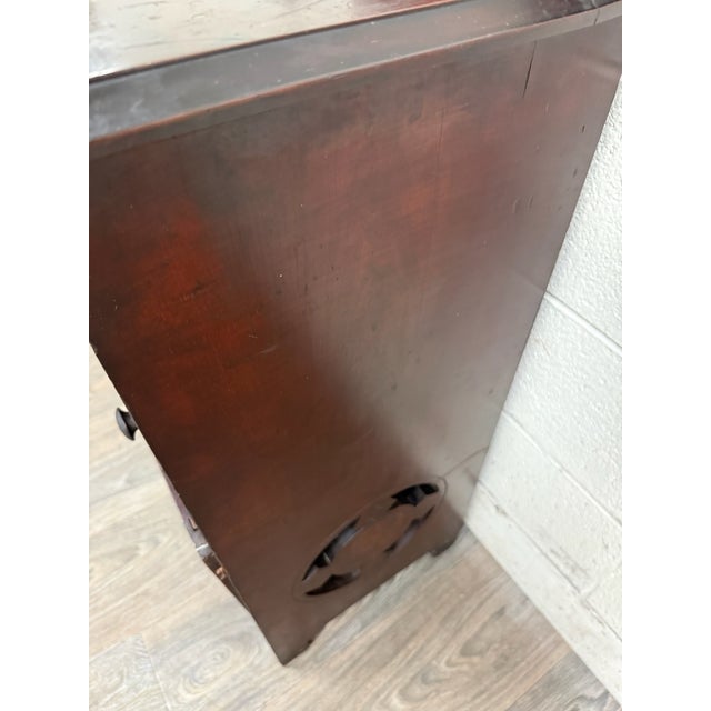 Antique Victorian Eastlake Aesthetic Movement Bedside Cabinet For Sale In Kansas City - Image 6 of 17