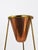Copper & Brass Tripod Floor Ashtray attributed to Carl Auböck, Austria, 1950s For Sale - Image 9 of 18