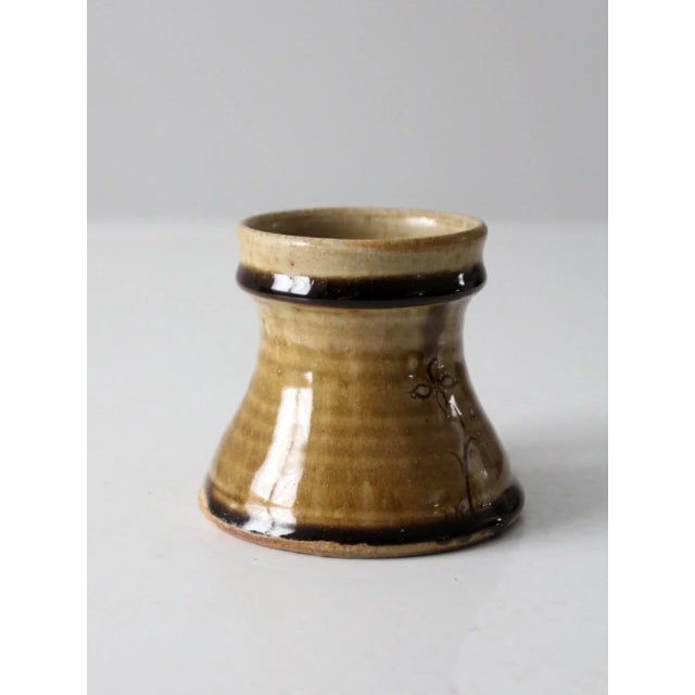 Late 20th Century Vintage Studio Pottery Mug For Sale - Image 5 of 12