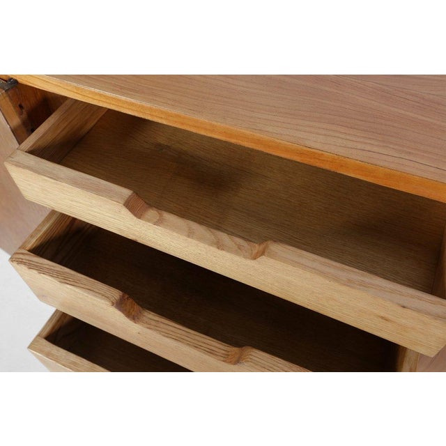 Mid-Century French Sideboard in Cherrywood, 1950s For Sale - Image 9 of 18