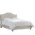 Textile Riley Bed in Light Grey Classic Linen, California King For Sale - Image 7 of 8