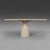 Travertine Finale Oval Table by Peter Draenert, 1970s For Sale - Image 9 of 9