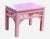 Art Deco 1980’s Pair Chinese Chippendale Fretwork Benches For Sale - Image 3 of 10