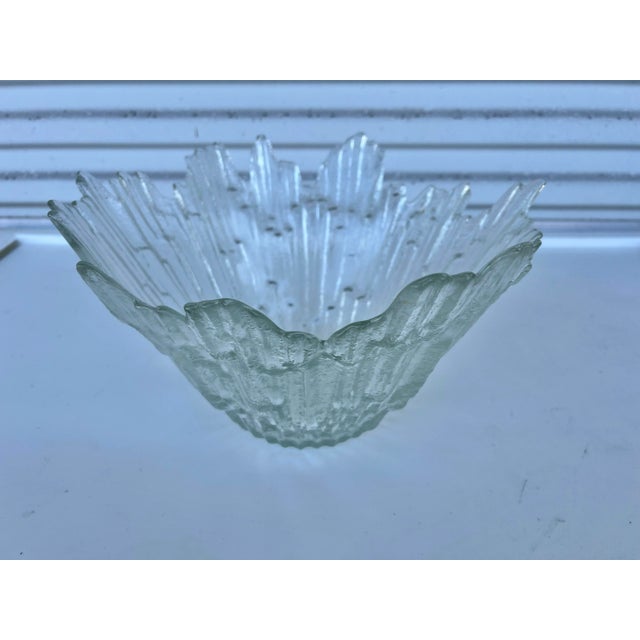 Vintage Art Glass Bowl For Sale In West Palm - Image 6 of 8