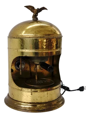 Vintage Coffee Machine in Brass
