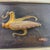 1990s Japanese Gold-Tone Corn Relief Wall Art in Wood Frame For Sale - Image 5 of 6