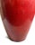 Transitional Vintage Asian Tall Red Ceramic Urn For Sale - Image 3 of 8