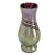 This glass vase, created by Minh Martin, it has a line pattern. Dating back to the 2000s, it represents a contemporary...