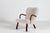 Art Deco Clam Easy Chair in Wood and Sheepskin from Skive Møbelfabrik, 1940s For Sale - Image 15 of 15