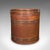 This is an antique waste paper basket. An English, copper study or home office bin, dating to the Edwardian, circa 1910. A...
