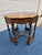 Jacobean Victorian Starburst Pattern Parlor or Side Table For Sale - Image 13 of 15