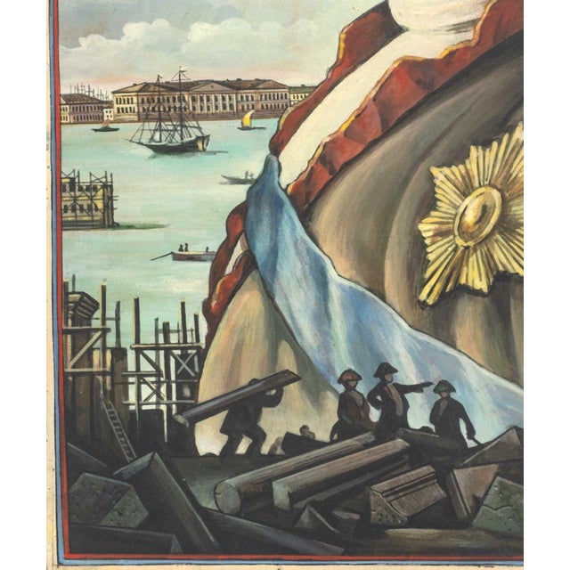 1970s Stanislaw Zagorski Portrait of Peter the Great Oil For Sale - Image 5 of 7