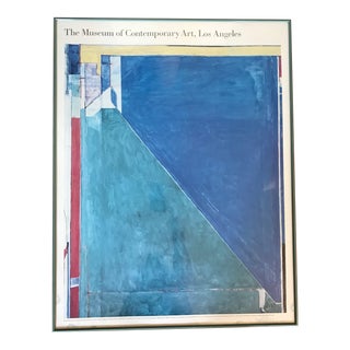 1980s Museum of Contemporary Art Richard Diebenkorn Exhibition Poster For Sale