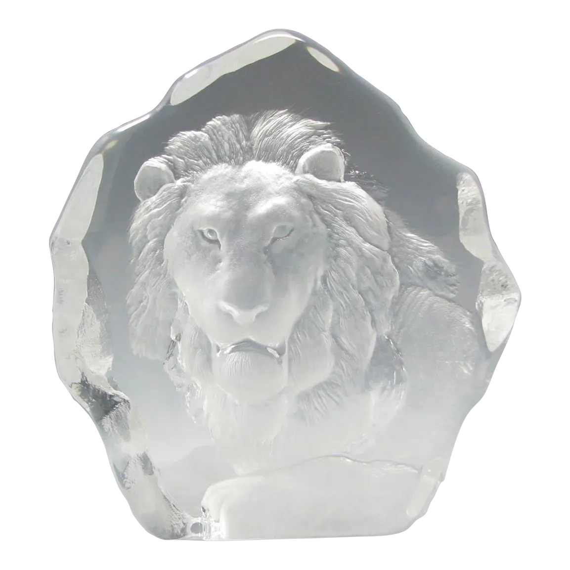 M●希少70s　ヴィンテージクリスタル　Mats Jonasson　ヘラジカ Vintage Mats Jonasson for Kosta Boda Crystal Lion
