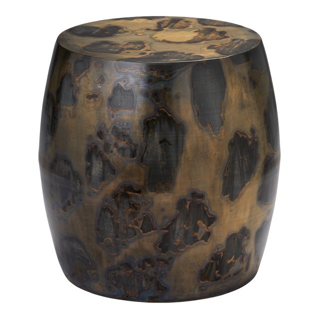 Jamie Young Realm Iron Side Table For Sale