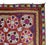9x10.2 Ft One of a Kind Vintage Silk Embroidery Bed Cover. Red Wall Hanging For Sale - Image 4 of 6