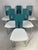 Postmodern Dining Chairs in Bouclé, 1980s, Set of 6 For Sale - Image 6 of 18