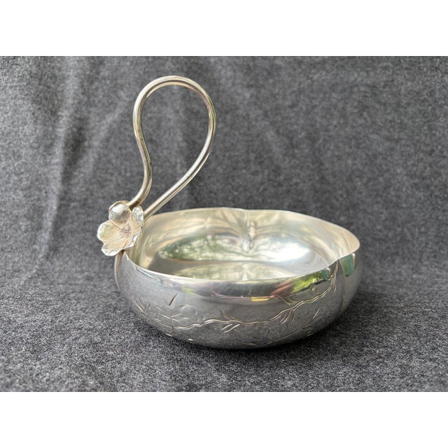 Antique James Tufts Silverplate Bon Bon Dish For Sale - Image 11 of 18