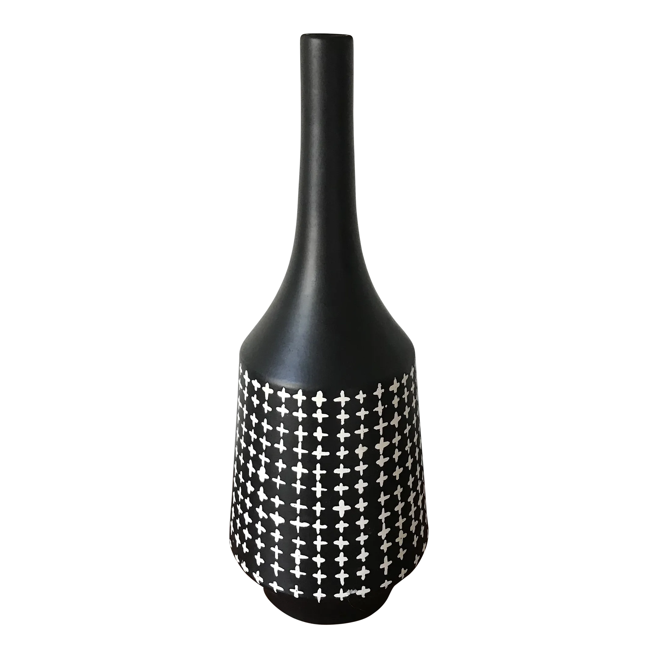 Dwell Studio Global Views Italian Bitossi Style Vase | Chairish