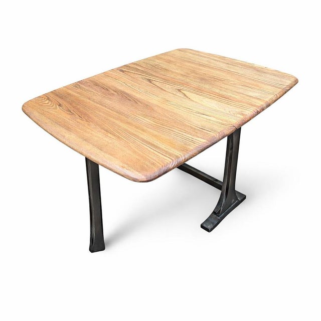 Vintage Elm Drop Leaf Coffee Table from Ercol For Sale - Image 9 of 9