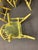 Yellow 20th Century Yellow Painted Windsor Chairs Set of Four For Sale - Image 8 of 8