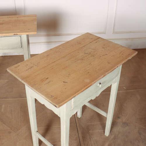 19th Century English Lamp Tables, Set of 2 For Sale - Image 6 of 10