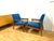 Blue Retro Armchairs from TON, Czechoslovakia, 1960s, Set of 2 For Sale - Image 8 of 9