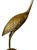 Metal Vintage Mid-Century Solid Brass Crane Figurines, Pair – Hollywood Regency Bird Sculptures For Sale - Image 7 of 7