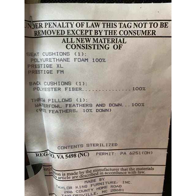 Pencil Rattan Chairs Schumacher Santa Monica Ikat Fabric For Sale - Image 11 of 13