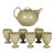Circa 1970 Jacques Migeon La Borne Stoneware Tea Service- 7 Pieces For Sale