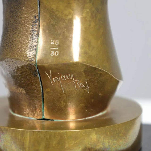 Raf Verjans, Homo Successor, 1990s, Bronze with Marble Base For Sale - Image 9 of 10