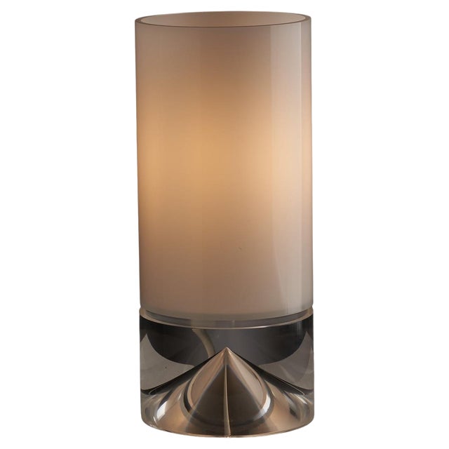 Space Age Acrylic Glass Table Lamp attributed to Cosack, 1970 For Sale