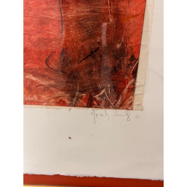 Abstract Mixed Media Artwork + Signed, Circa 2001 For Sale In San Francisco - Image 6 of 12