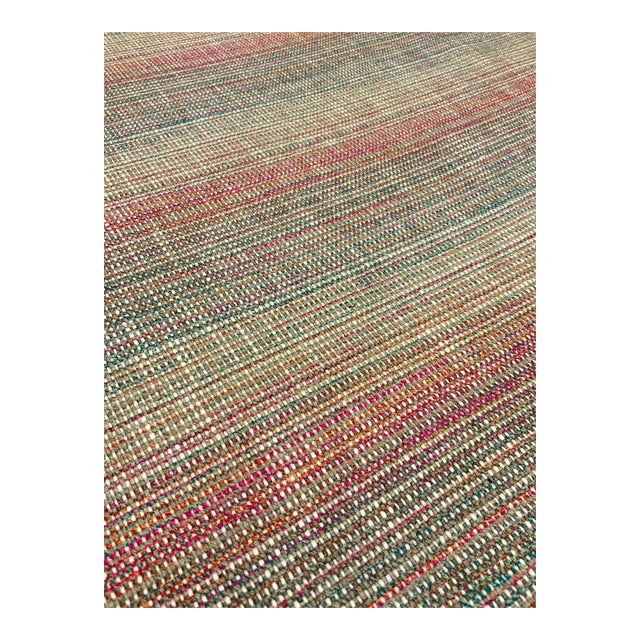 Clarke & Clarke: F1387-3 Gabrielle Summer Multi-Color Woven Designer Fabric - 8.5 Yards For Sale