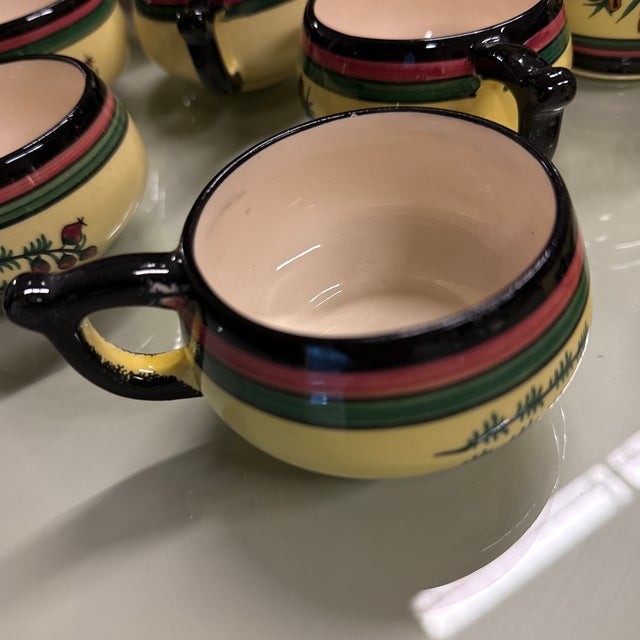 Circa 1983 Henriot Quimper French Faience Serve-Ware, Set of Thirty-One For Sale - Image 12 of 12