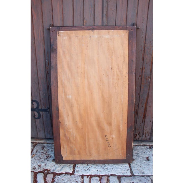 Wood 19th Century Black Forest Mirror attributed to the Levera Brothers in Turin For Sale - Image 7 of 8