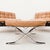 Bauhaus Barcelona Lounge Chairs & Ottoman by Mies Van Der Rohe - 3 Pieces For Sale - Image 3 of 12
