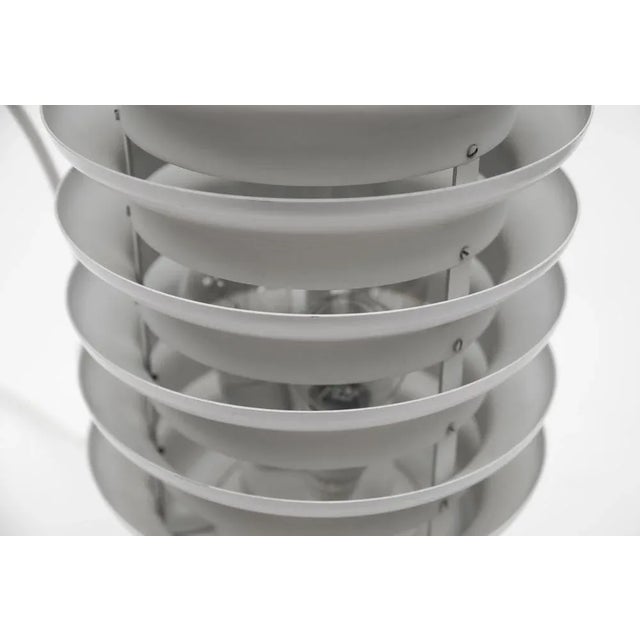 Mid-Century Modern Metal Table Lamp with Illuminated Base by Kaiser Leuchten, 1960s For Sale - Image 11 of 12