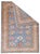 PAK Kazak Rug 5'1'' x 6'11''. Pakistani post-WWII rug, generally scatters, with soft wool and curvilinear Persianate...