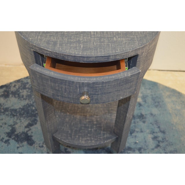 Bungalow 5 Dakota Round 1 Drawer Side Table Chairish