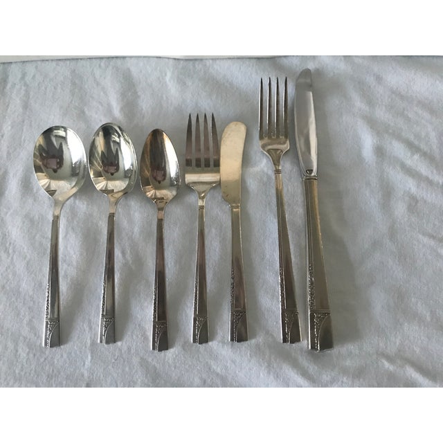 1937 “Caprice” Nobility Plate Silverware Set Chairish